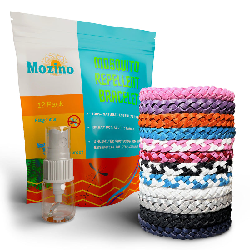 Mosquito repellent bracelet - 12 Pack